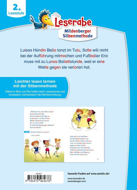 Produktbild: Leserabe mit Mildenberger Silbenmethode - Ballettgeschichten