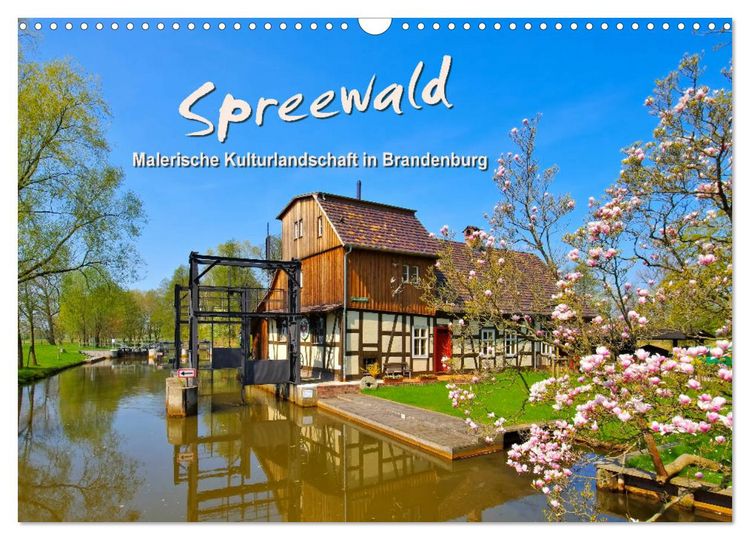 Produktbild: Spreewald - Malerische Kulturlandschaft in Brandenburg (Wandkalender 2026 DIN A3 quer), CALVENDO Monatskalender