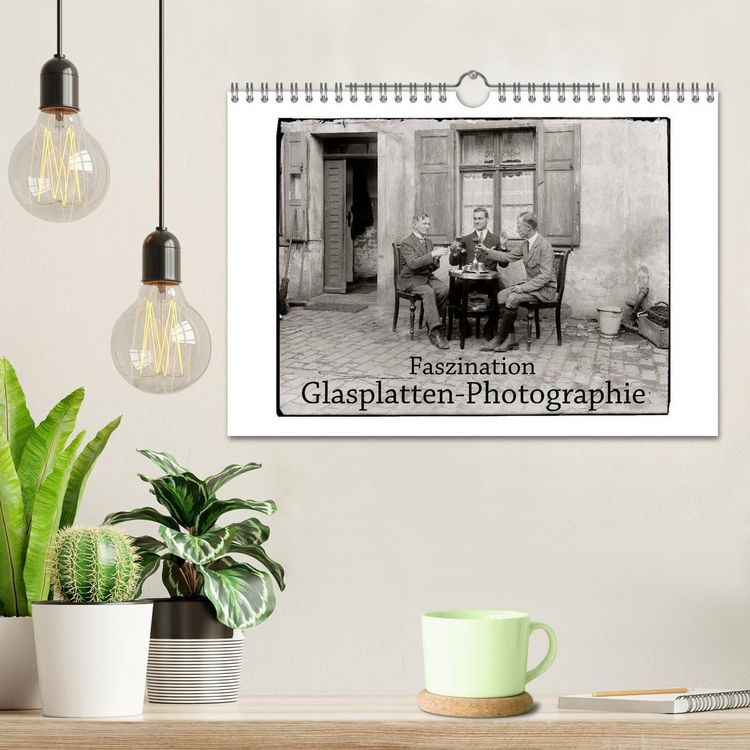 Produktbild: Faszination Glasplatten-Photographie (Wandkalender 2026 DIN A4 quer), CALVENDO Monatskalender