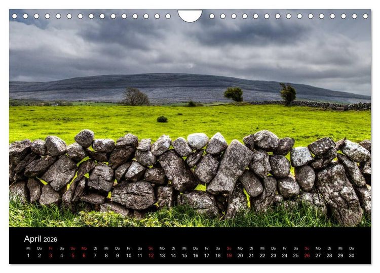 Produktbild: Irlands Westk&uuml;ste (Wandkalender 2026 DIN A4 quer), CALVENDO Monatskalender
