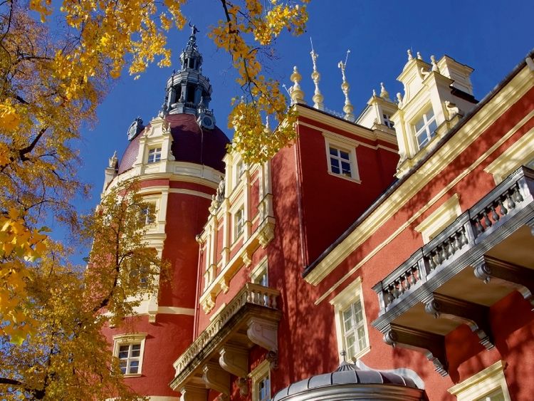 Produktbild: CALVENDO Puzzle Schloss Bad Muskau | 1000 Teile Lege-Gr&ouml;&szlig;e 64x48cm Foto-Puzzle f&uuml;r gl&uuml;ckliche Stunden