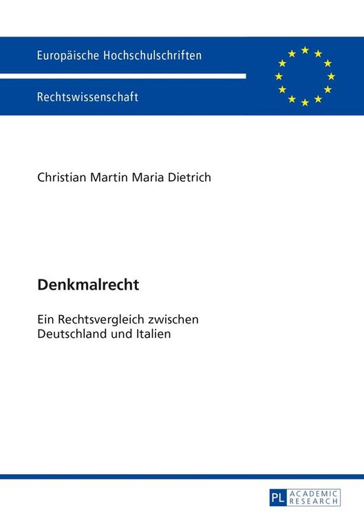 Produktbild: Denkmalrecht