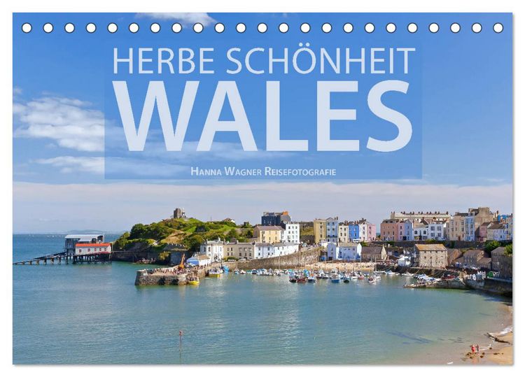 Produktbild: Herbe Sch&ouml;nheit Wales (Tischkalender 2026 DIN A5 quer), CALVENDO Monatskalender