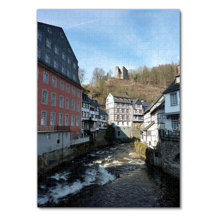Produktbild: Lais Puzzle Monschau Eifel 500 Teile