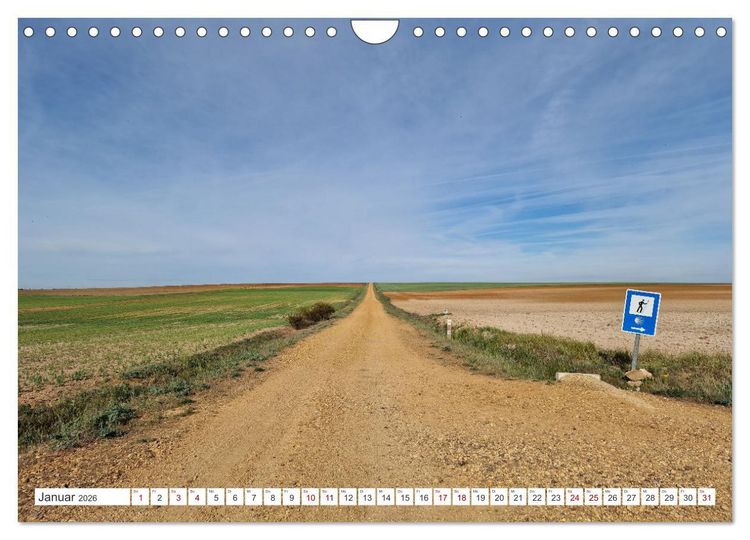 Produktbild: Camino Levante - magische Momente auf stillen Wegen (Wandkalender 2026 DIN A4 quer), CALVENDO Monatskalender