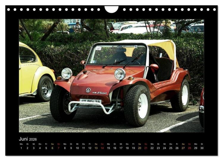 Produktbild: Buggys - die Kultautos der 80er (Wandkalender 2026 DIN A4 quer), CALVENDO Monatskalender