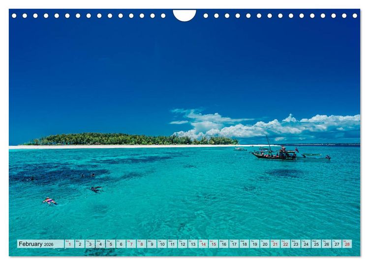 Produktbild: Welcome to Zanzibar (Wall Calendar 2026 DIN A4 landscape), CALVENDO 12 Month Wall Calendar