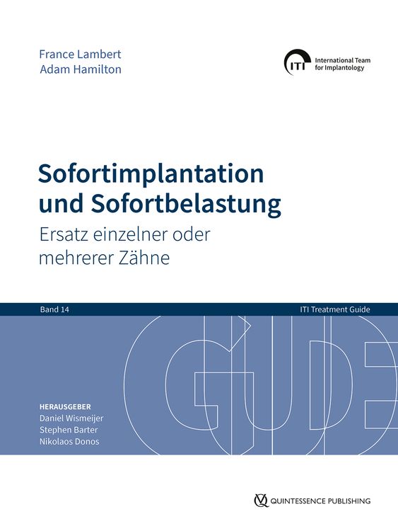 Produktbild: Sofortimplantation und Sofortbelastung