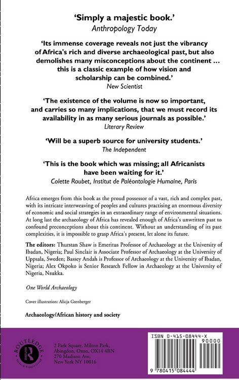 Produktbild: The Archaeology of Africa