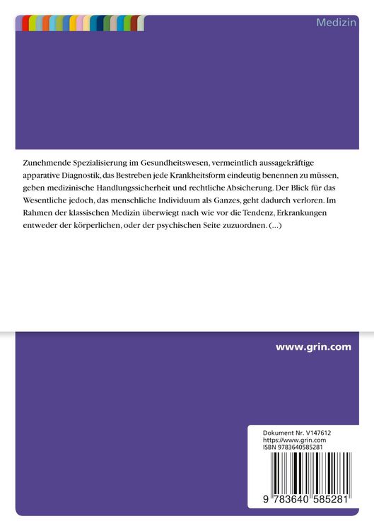 Produktbild: Psyche und K&ouml;rper - Auswirkung psychischer Erkrankungen auf K&ouml;rper und Organsysteme
