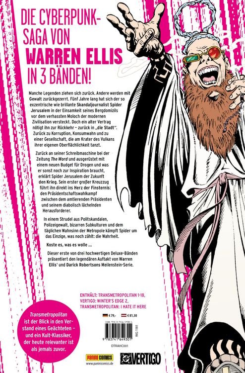 Produktbild: Transmetropolitan (Deluxe Edition)