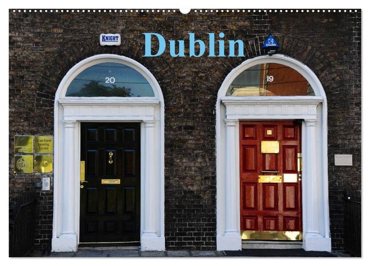 Produktbild: Dublin (Wandkalender 2026 DIN A2 quer), CALVENDO Monatskalender
