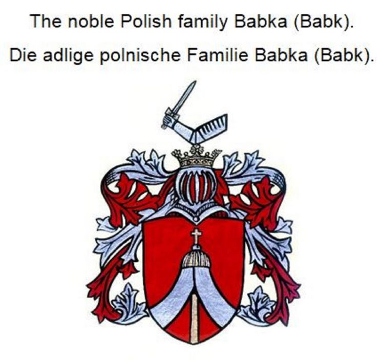 Produktbild: The noble Polish family Babka (Babk). Die adlige polnische Familie Babka (Babk).