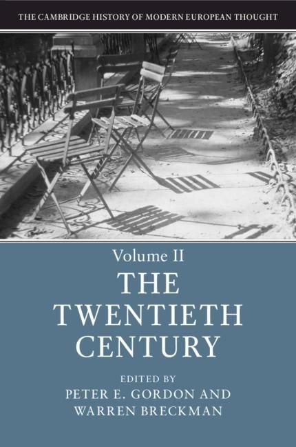 Produktbild: Cambridge History of Modern European Thought: Volume 2, The Twentieth Century