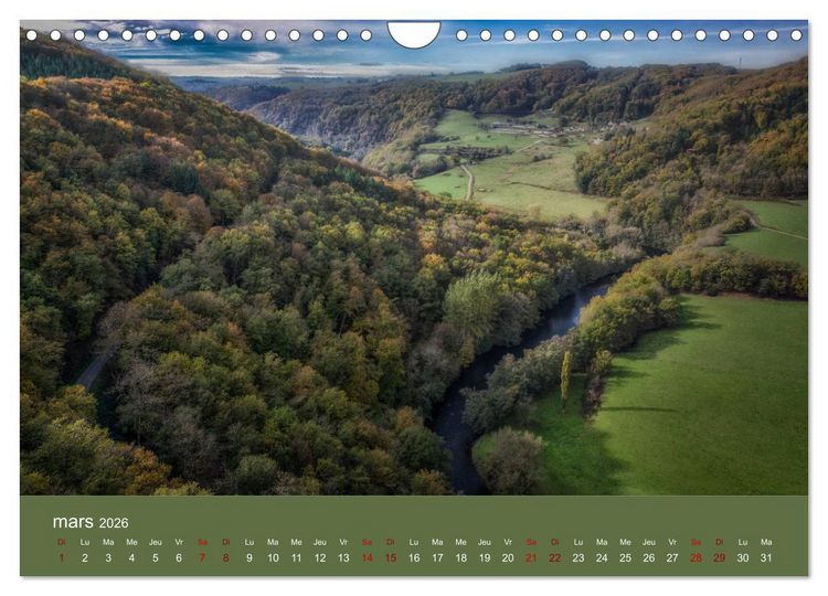 Produktbild: Bourbonnais en Auvergne (Calendrier mural 2026 DIN A4 vertical), CALVENDO calendrier mensuel