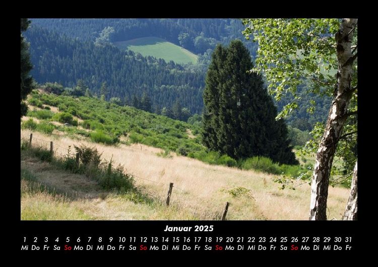 Produktbild: Wanderlust 2025 Fotokalender DIN A3