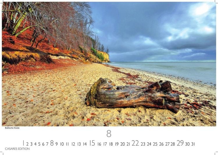 Produktbild: Ostseek&uuml;ste Kalender 2027 &ndash; Wandkalender | Fotokalender Deutschland 24x35cm | Stimmungsvolle K&uuml;stenmomente im Ostseek&uuml;ste &ndash; 12 faszinierende Ansichten von Meer und Natur
