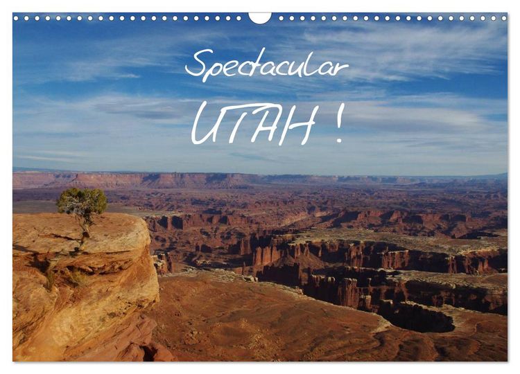 Produktbild: Spectacular Utah / UK-Version (Wall Calendar 2026 DIN A3 landscape), CALVENDO 12 Month Wall Calendar