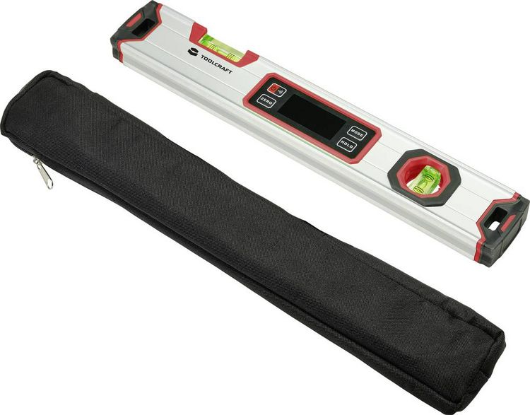 Produktbild: TOOLCRAFT TO-7337448 Digitale Wasserwaage mit Magnet 400mm 360&deg; 1.0 mm/m