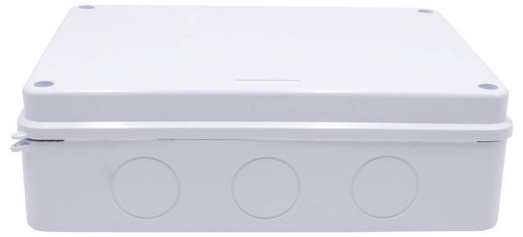 Produktbild: TRU COMPONENTS TC-RB 255x200x80 TC-10256552 Installations-Geh&auml;use ABS Kunststoff Wei&szlig; 1St.