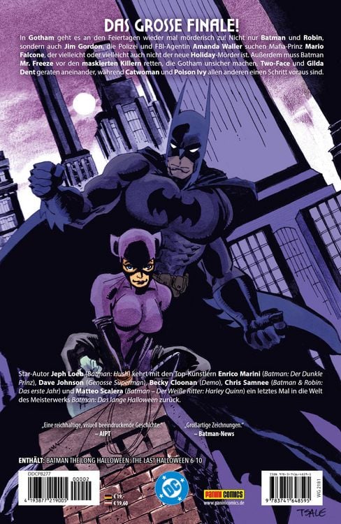 Produktbild: Batman: Das lange Halloween - Das letzte Halloween