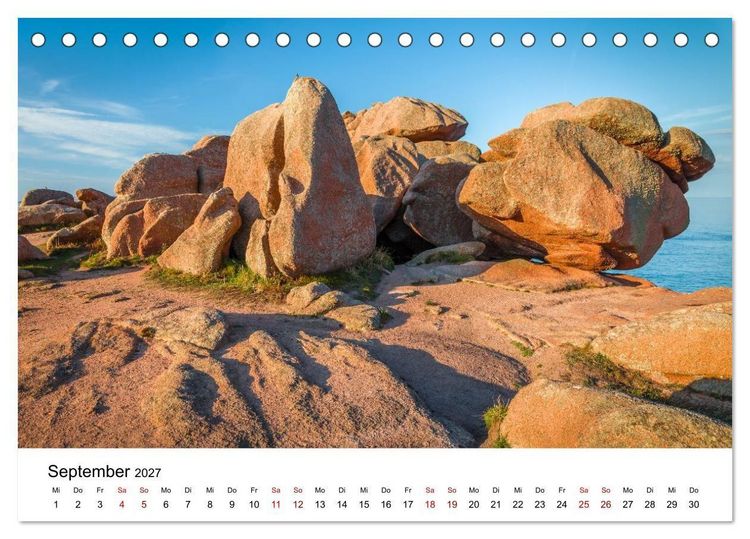 Produktbild: Zeitlose Landschaften (Tischkalender 2027 DIN A5 quer), CALVENDO Monatskalender