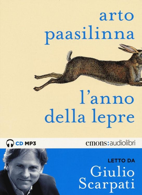 Produktbild: L' anno della lepre letto da Giulio Scarpati. Audiolibro. CD Audio formato MP3