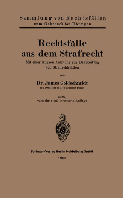 Produktbild: Rechtsf&auml;lle aus dem Strafrecht