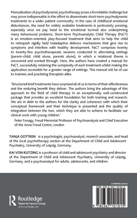 Produktbild: Manual for Short-term Psychoanalytic Child Therapy (PaCT)