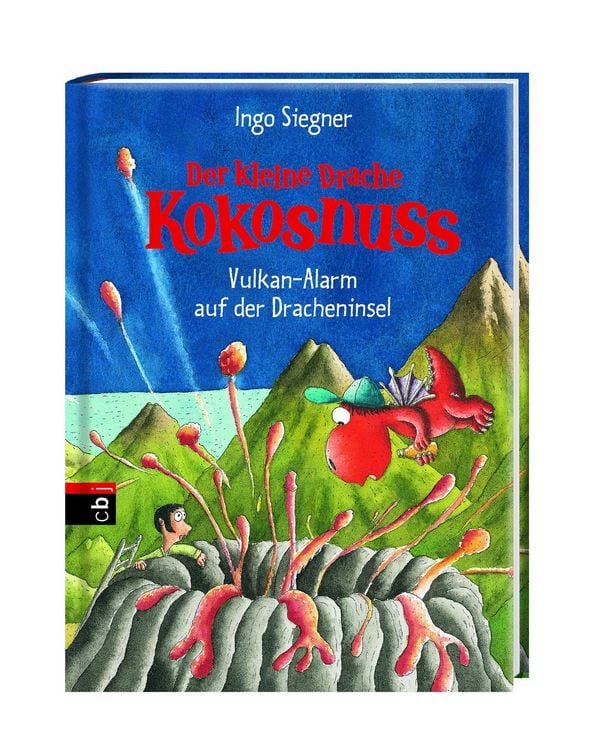 Produktbild: Vulkan-Alarm auf der Dracheninsel / Die Abenteuer des kleinen Drachen Kokosnuss Band 24