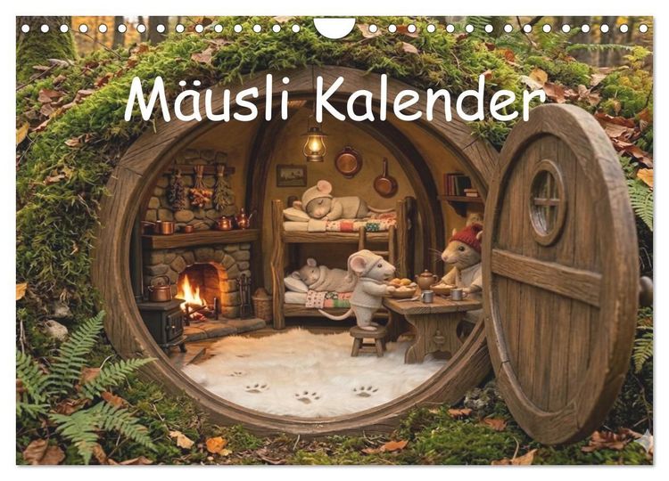 Produktbild: M&auml;usli Kalender (Wandkalender 2027 DIN A4 quer), CALVENDO Monatskalender