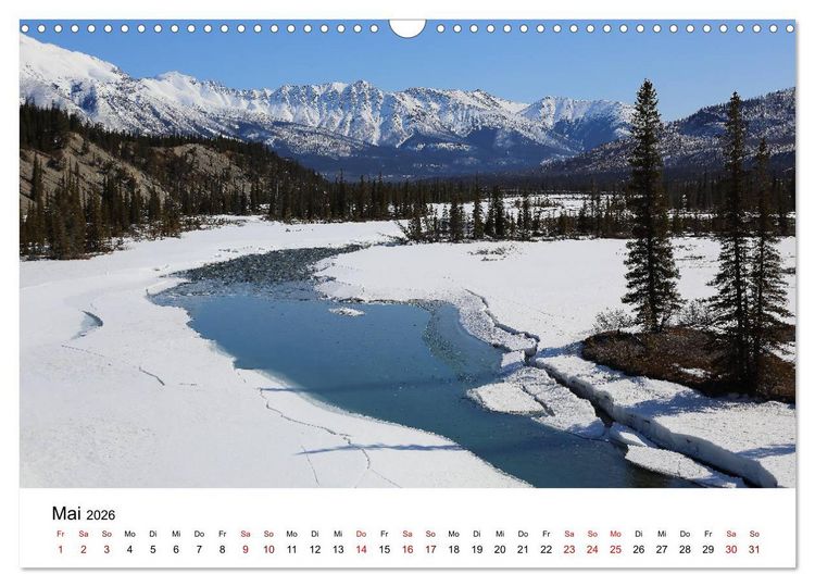 Produktbild: Alaska und West-Kanada (Wandkalender 2026 DIN A3 quer), CALVENDO Monatskalender