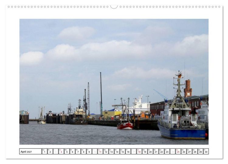 Produktbild: Nordseefeeling - Cuxhaven (hochwertiger Premium Wandkalender 2027 DIN A2 quer), Kunstdruck in Hochglanz