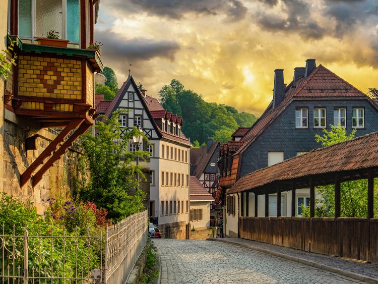 Produktbild: CALVENDO Puzzle Strauer Torweg | 1000 Teile Lege-Gr&ouml;&szlig;e 64x48cm Foto-Puzzle f&uuml;r gl&uuml;ckliche Stunden