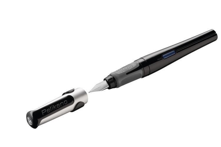 Produktbild: Pelikan F&uuml;ller Pelikano Schwarz Feder M f&uuml;r Rechtsh&auml;nder