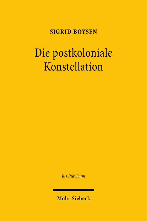 Produktbild: Die postkoloniale Konstellation