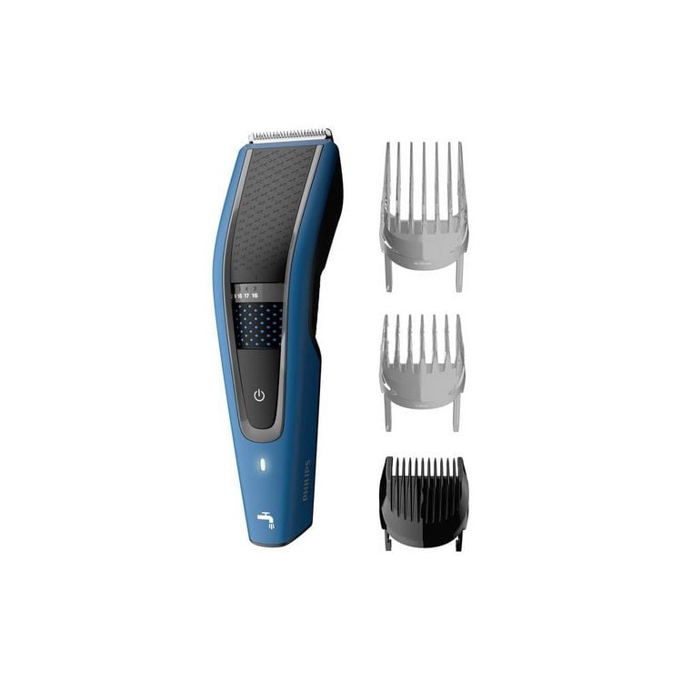 Produktbild: Philips Hairclipper series 5000 Haarschneider abwaschbar Schwarz, Blau