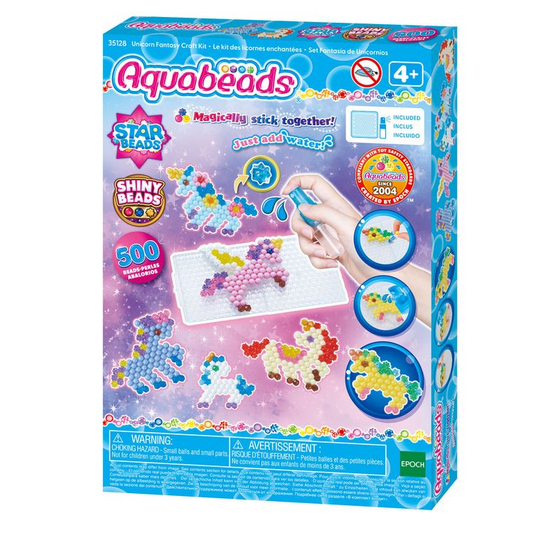Produktbild: Aquabeads Einhorn Freunde Bastelset