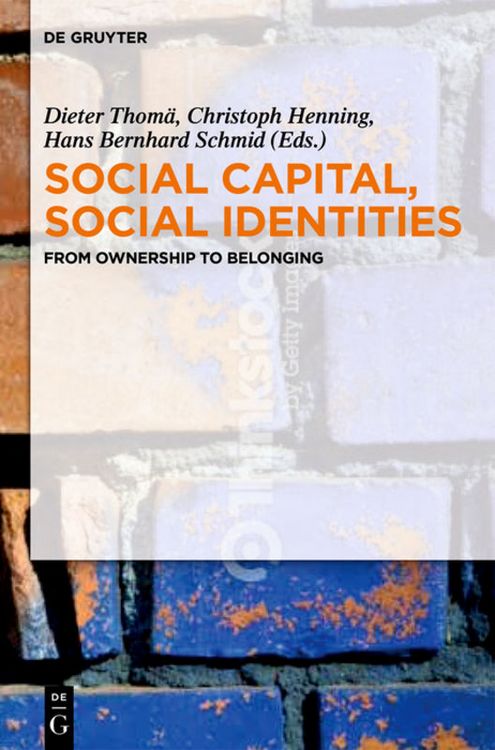 Produktbild: Social Capital, Social Identities