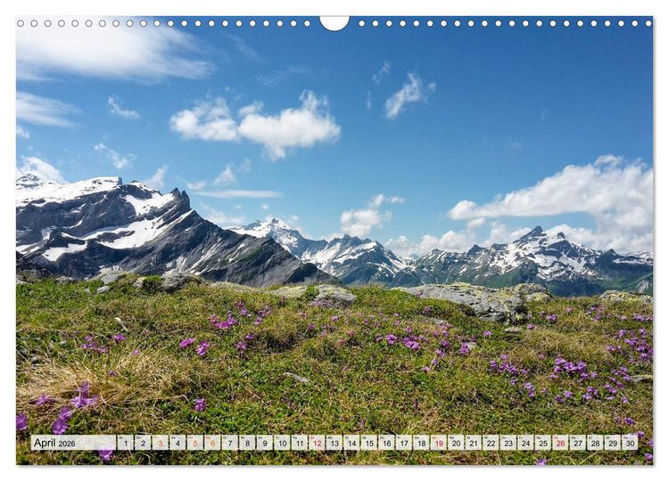 Produktbild: ALPEN BLICK (Wandkalender 2026 DIN A3 quer), CALVENDO Monatskalender
