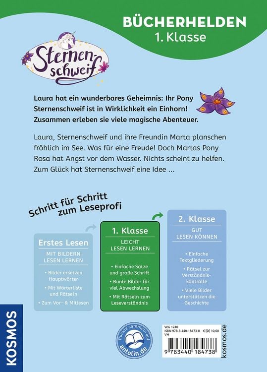 Produktbild: Sternenschweif, B&uuml;cherhelden 1. Klasse, Der geheime See