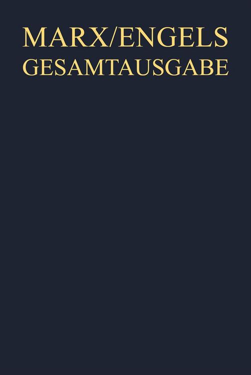 Produktbild: Karl Marx / Friedrich Engels: Briefwechsel, Januar bis Dezember 1851