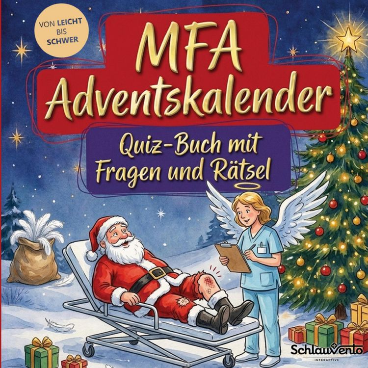 Produktbild: MFA-Adventskalender: Quiz-Buch mit Fragen und R&auml;tsel