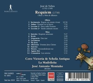 Produktbild: Jose de Nebra: Requiem
