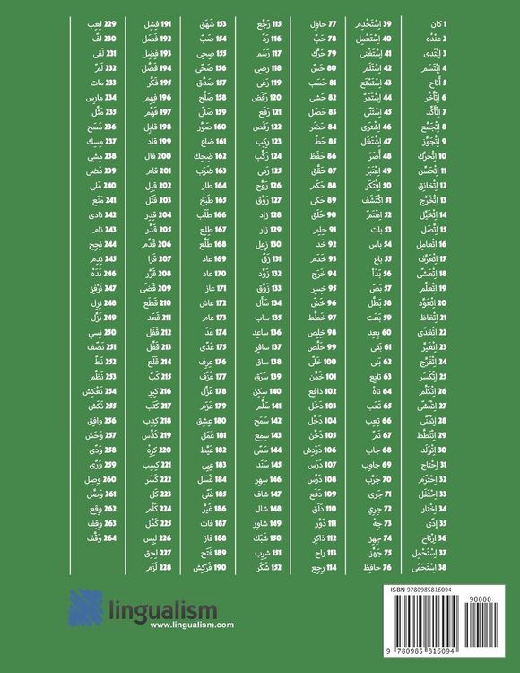 Produktbild: Big Fat Book of Egyptian Arabic Verbs