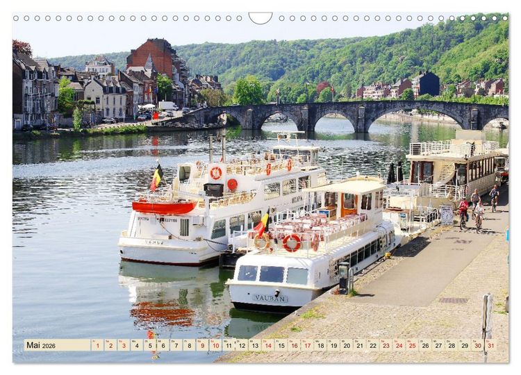 Produktbild: Sch&ouml;nste St&auml;dte in Belgien (Wandkalender 2026 DIN A3 quer), CALVENDO Monatskalender
