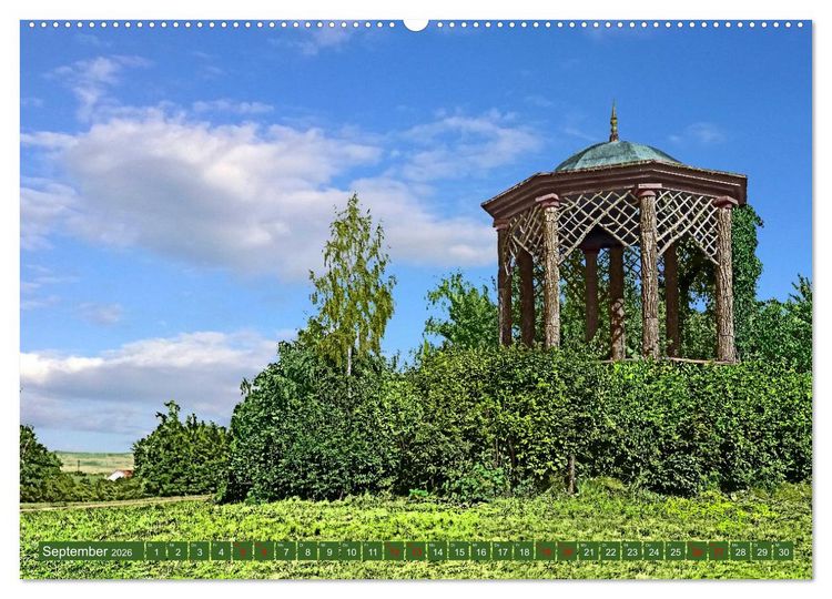 Produktbild: Aschersleben um 1900 &ndash; Auf der alten Burg - Kolorierte Schwarzwei&szlig;fotos (Wandkalender 2026 DIN A2 quer), CALVENDO Monatskalender