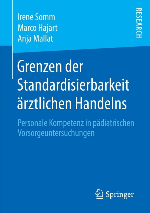 Produktbild: Grenzen der Standardisierbarkeit &auml;rztlichen Handelns