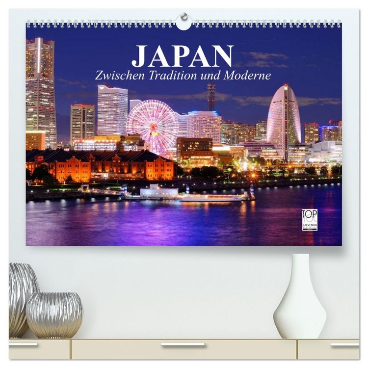 Produktbild: Japan. Zwischen Tradition und Moderne (hochwertiger Premium Wandkalender 2026 DIN A2 quer), Kunstdruck in Hochglanz