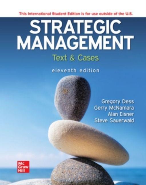 Produktbild: Strategic Management: Text and Cases ISE